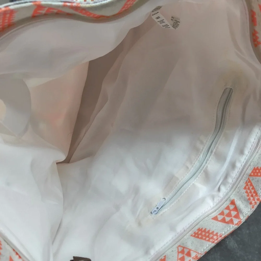 Rip Curl Tote Bag Womens Aloha‎ Beach Rope Handle Large Travel Surf Swim Pocket